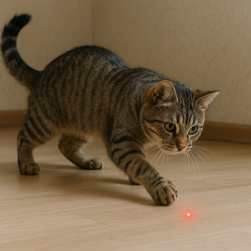 Laserpointer und Katzen: Spielspa mit Vorsicht genieen - LucyBalu