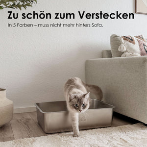 STEELOO cat litter box