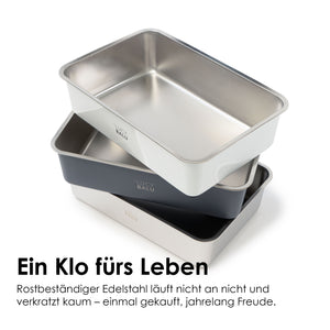 STEELOO cat litter box