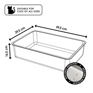 STEELOO cat litter box