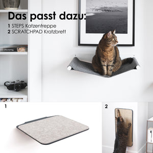 SWING Kattenhangmat voor de muur
