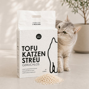 LucyBalu Tofu Katzen Klump Streu Geruchlos