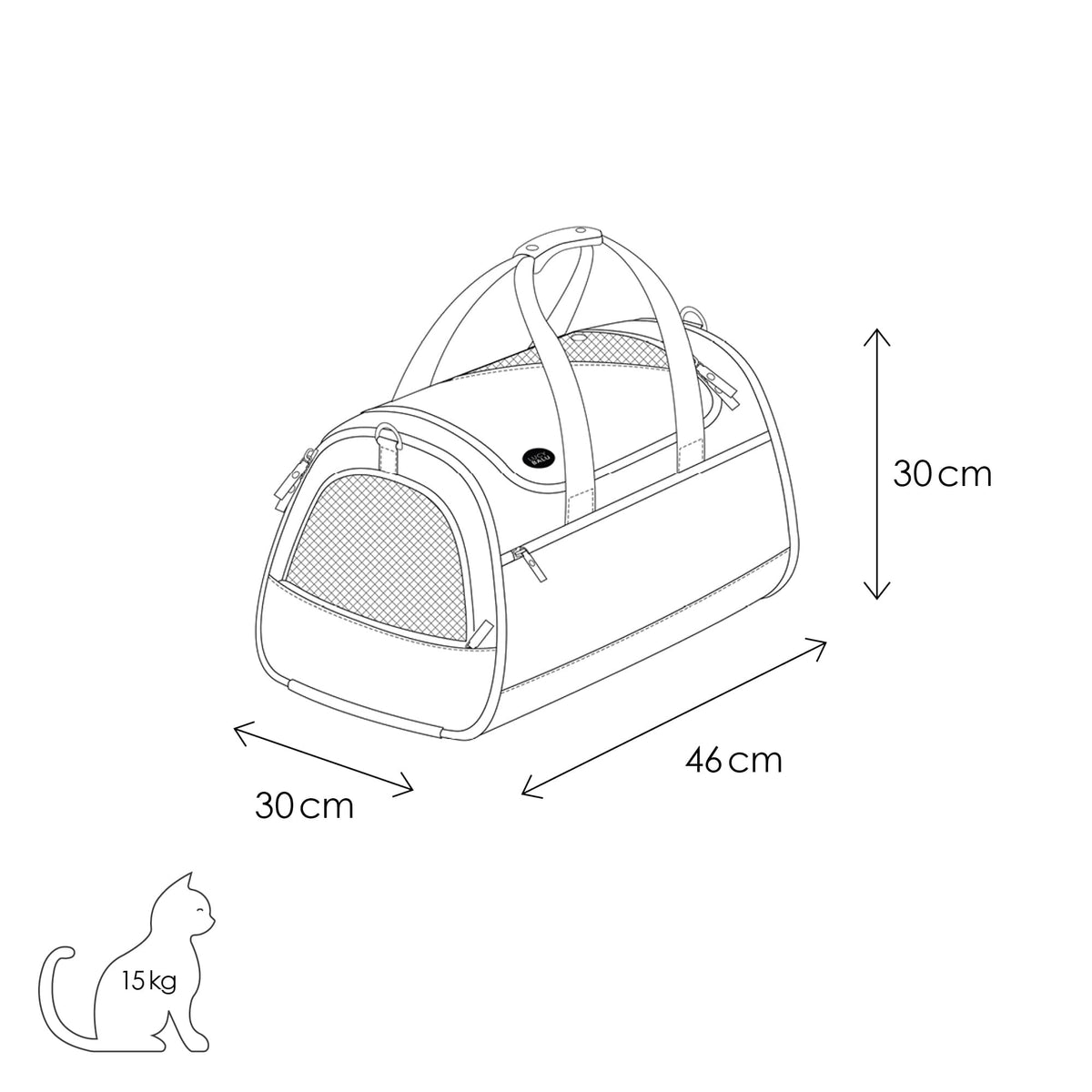 B-Ware: CHECK-IN Katzentransporttasche