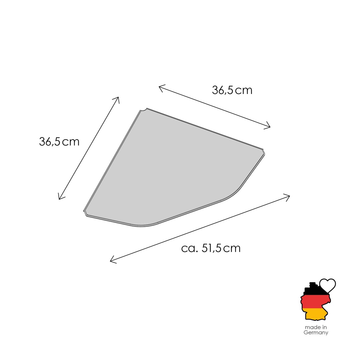 CORNER cuccia da parete per l'angolo