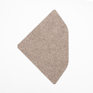 Corner Katzen Wandliege Ersatzmatte auf Filz in sand