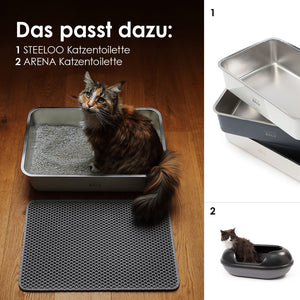 passende katzenklos als ergänzung zur katzenstreumatte