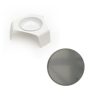 Cat food bowl & place mat set