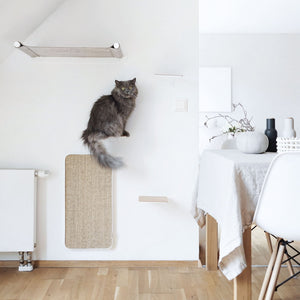 Set per parete per gatti bianco - SCRATCHPAD