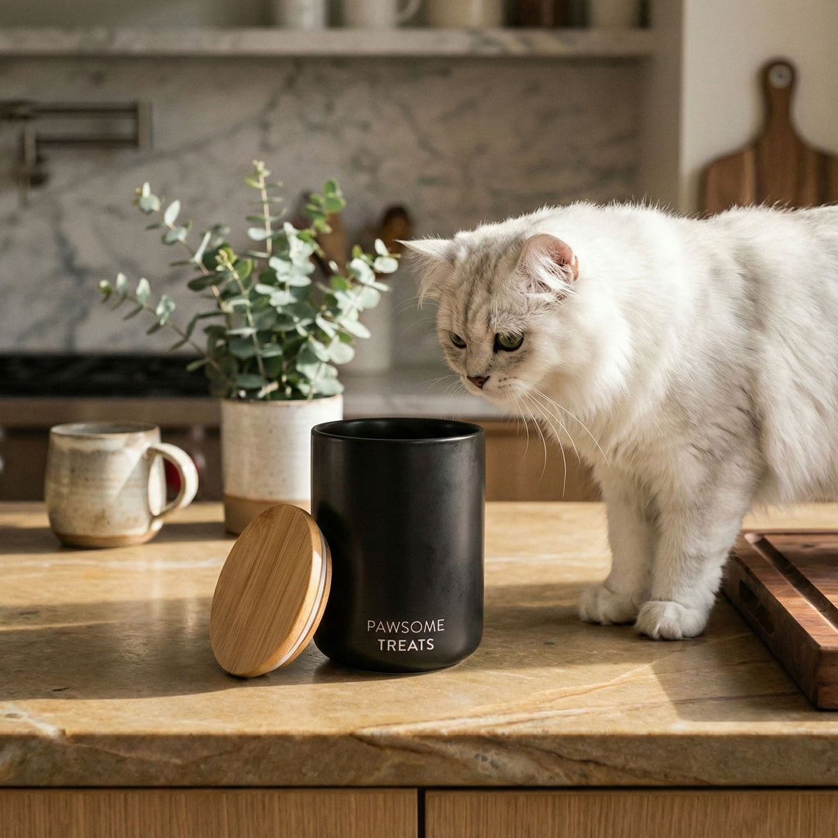 SNACK BAR Katzenfutter- & Leckerlidose