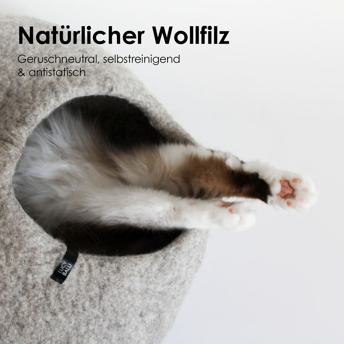 PEBBLE Panier en feutre