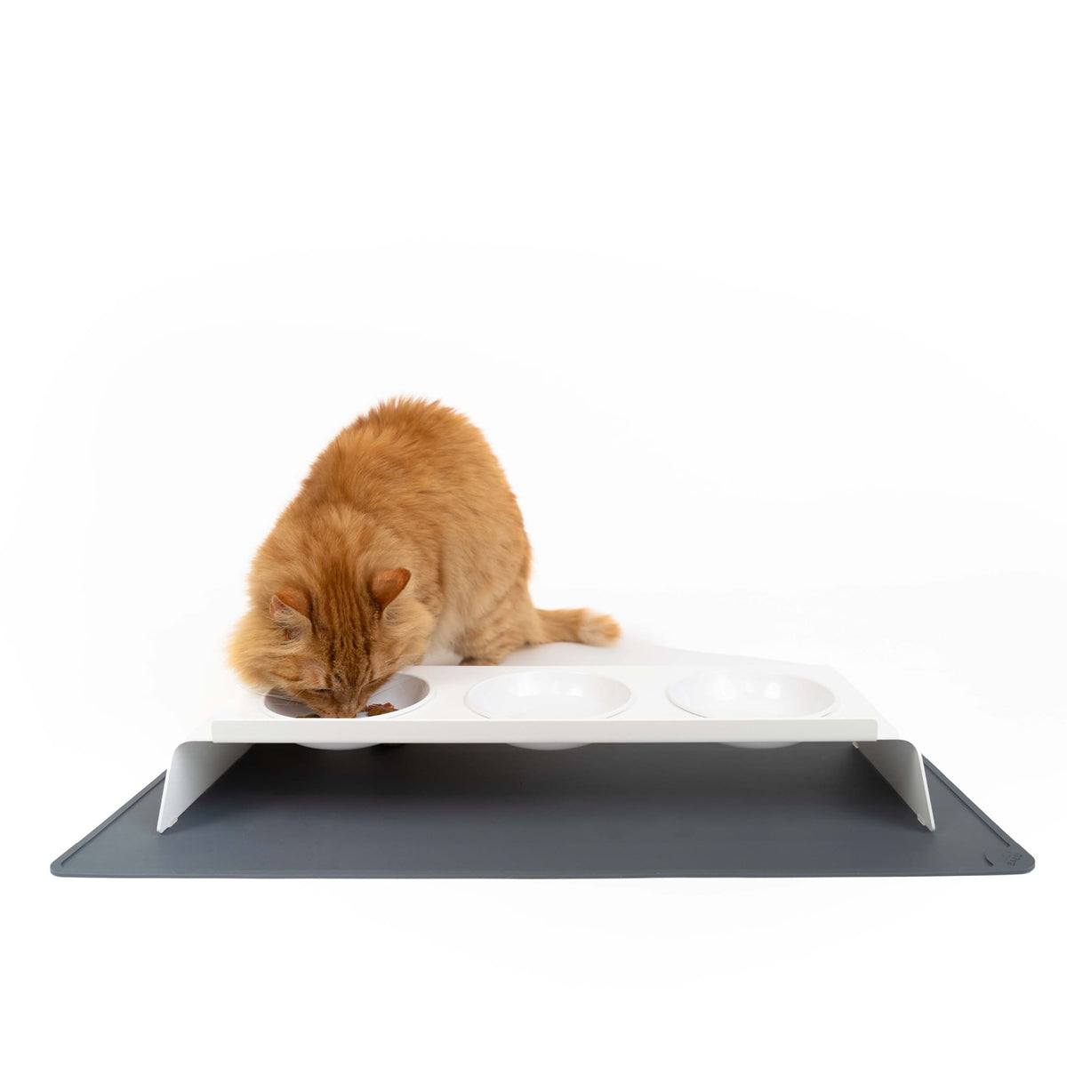 SQUARE - silicone cat food place mat