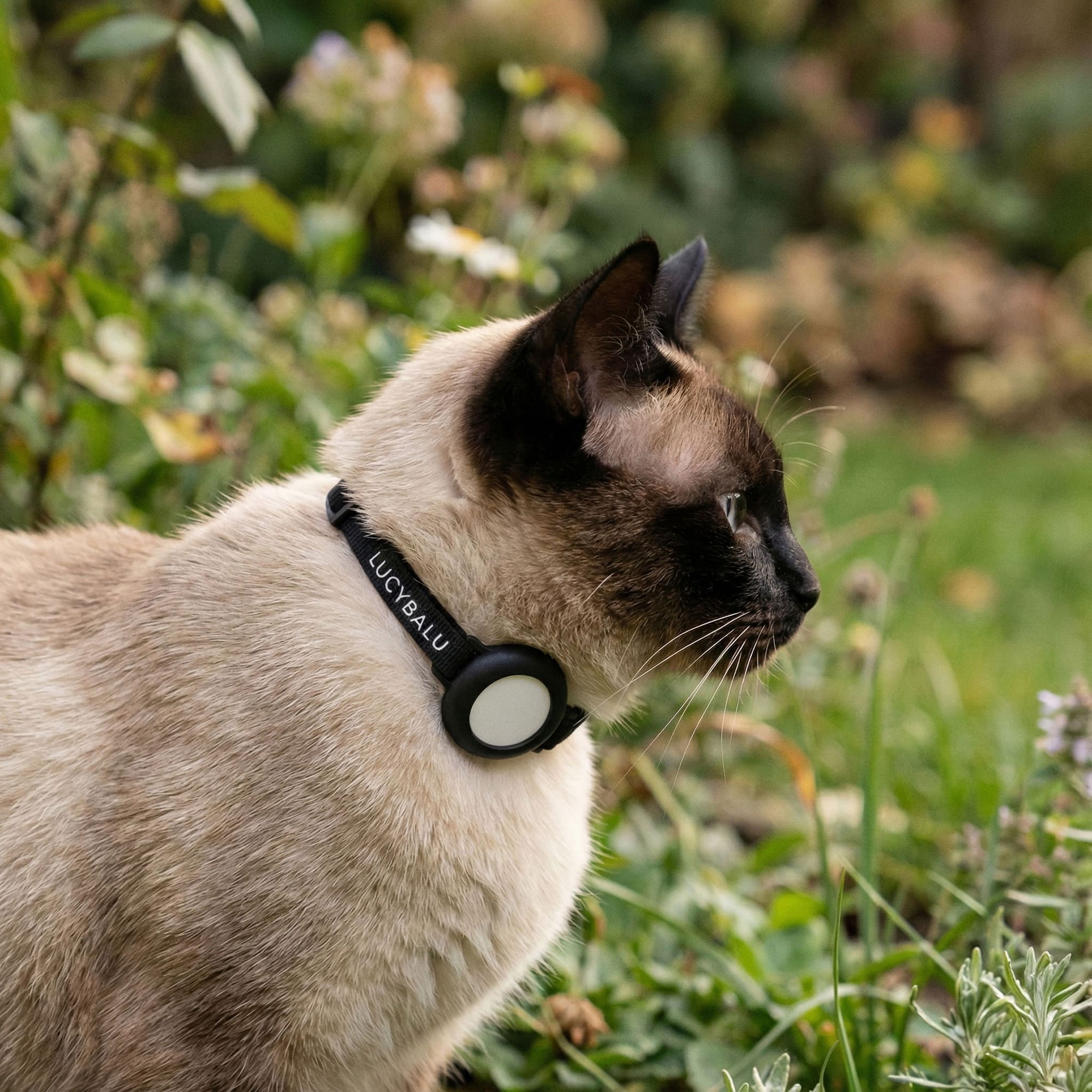Verfolge deine Katze mit unserem AirTag Katzenhalsband - LucyBalu