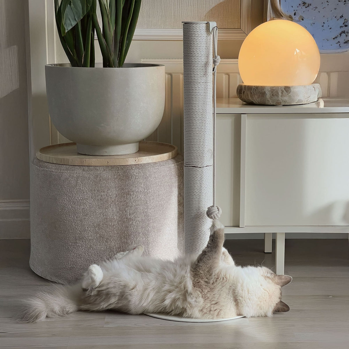 PAPERPOLE Vrijstaande krabpaal