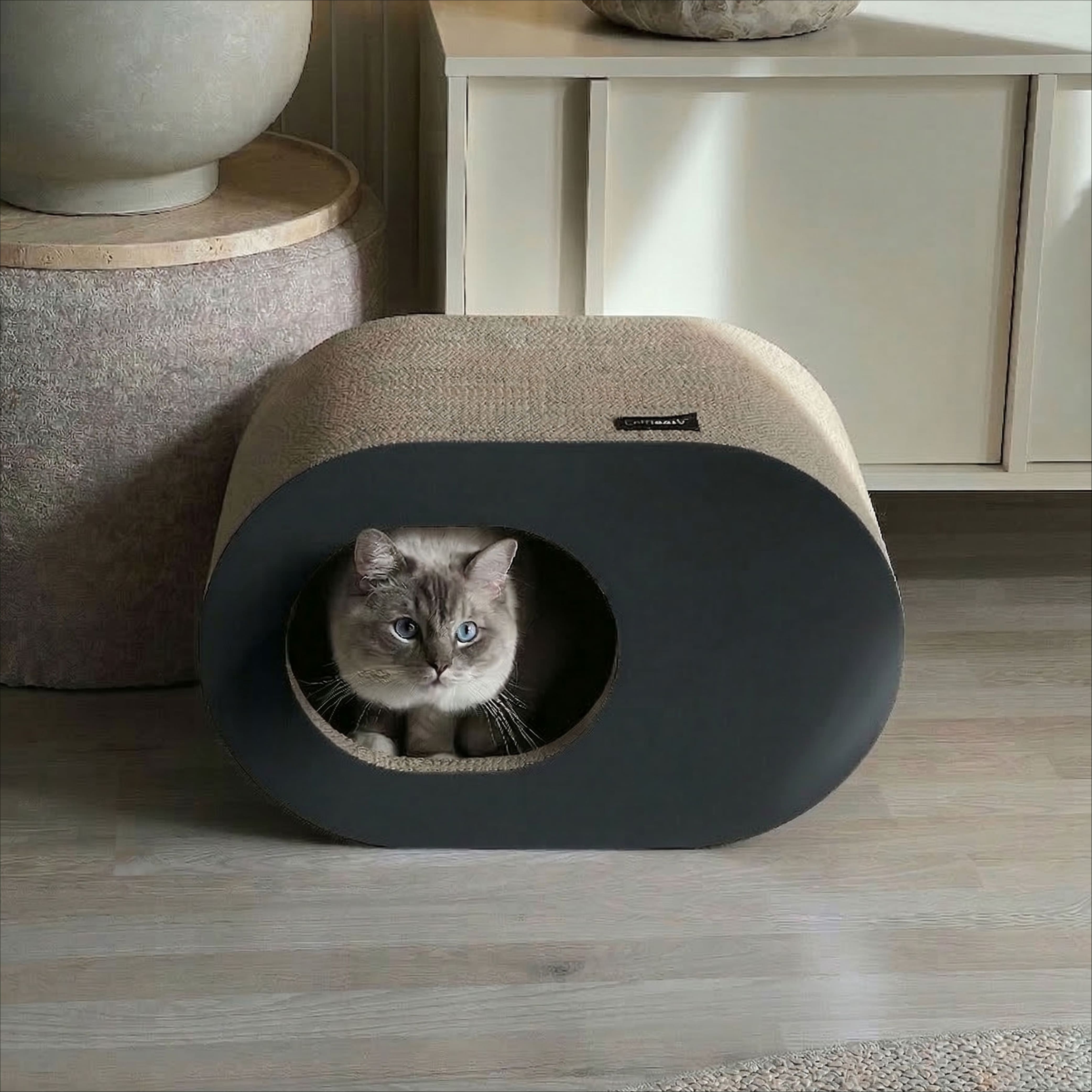 Cardboard cat cave - High quality scratching cave for claw