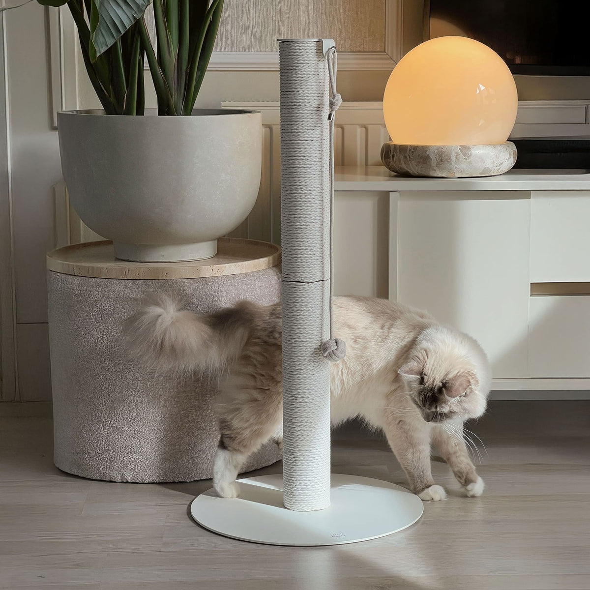 PAPERPOLE Kratzsäule freistehend