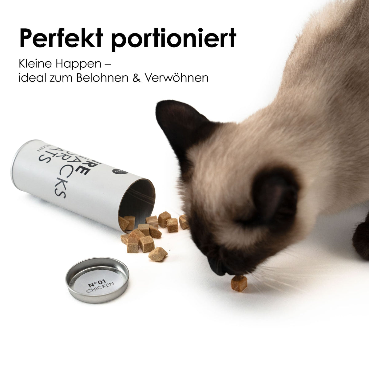 PURE Katzensnacks Huhn gefriergetrocknet