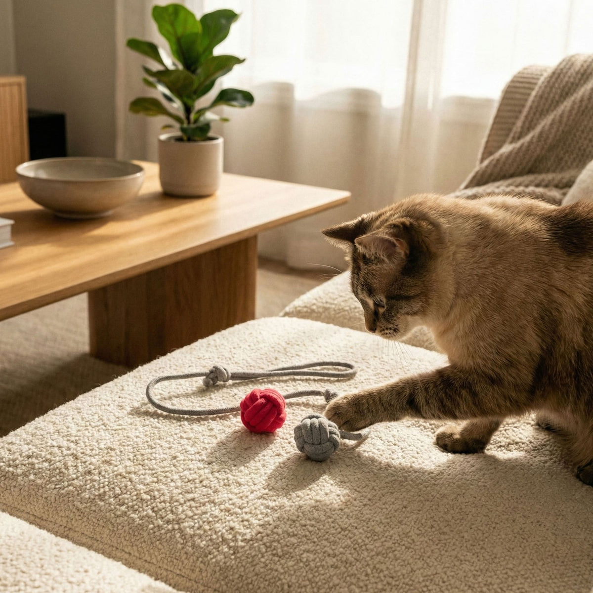 KNOT BALLS toy for cats