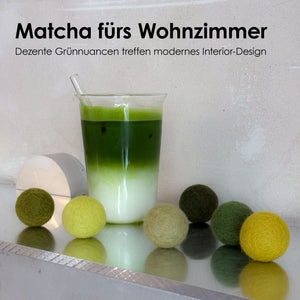 MATCHA MIX Filzbälle