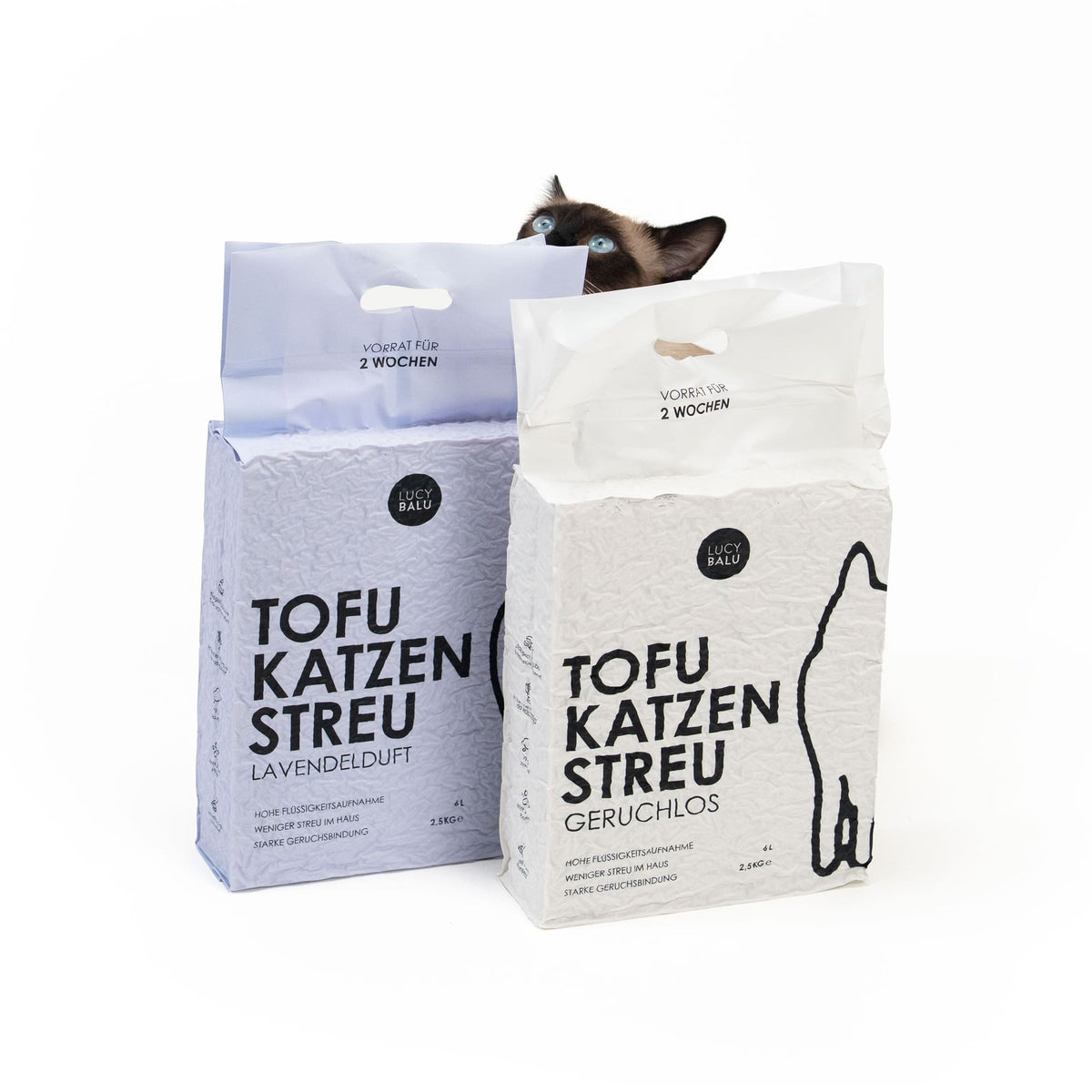 Tofu Katzenstreu 15 Kg (5 Säcke Je 3 Kg), 40L – 100