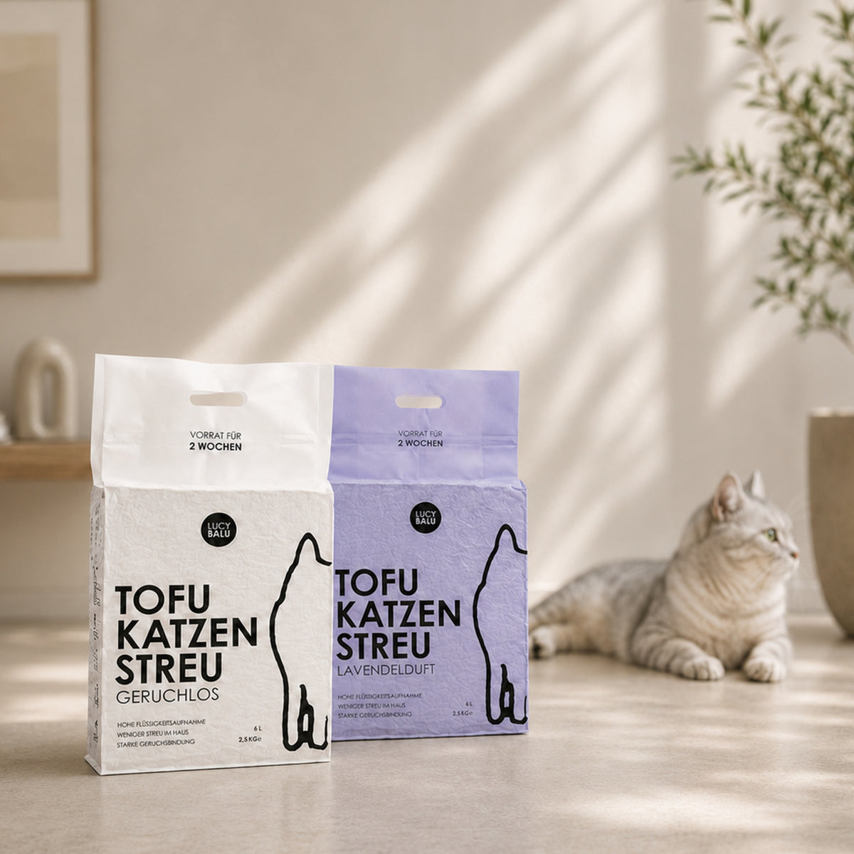 TOFU cat litter