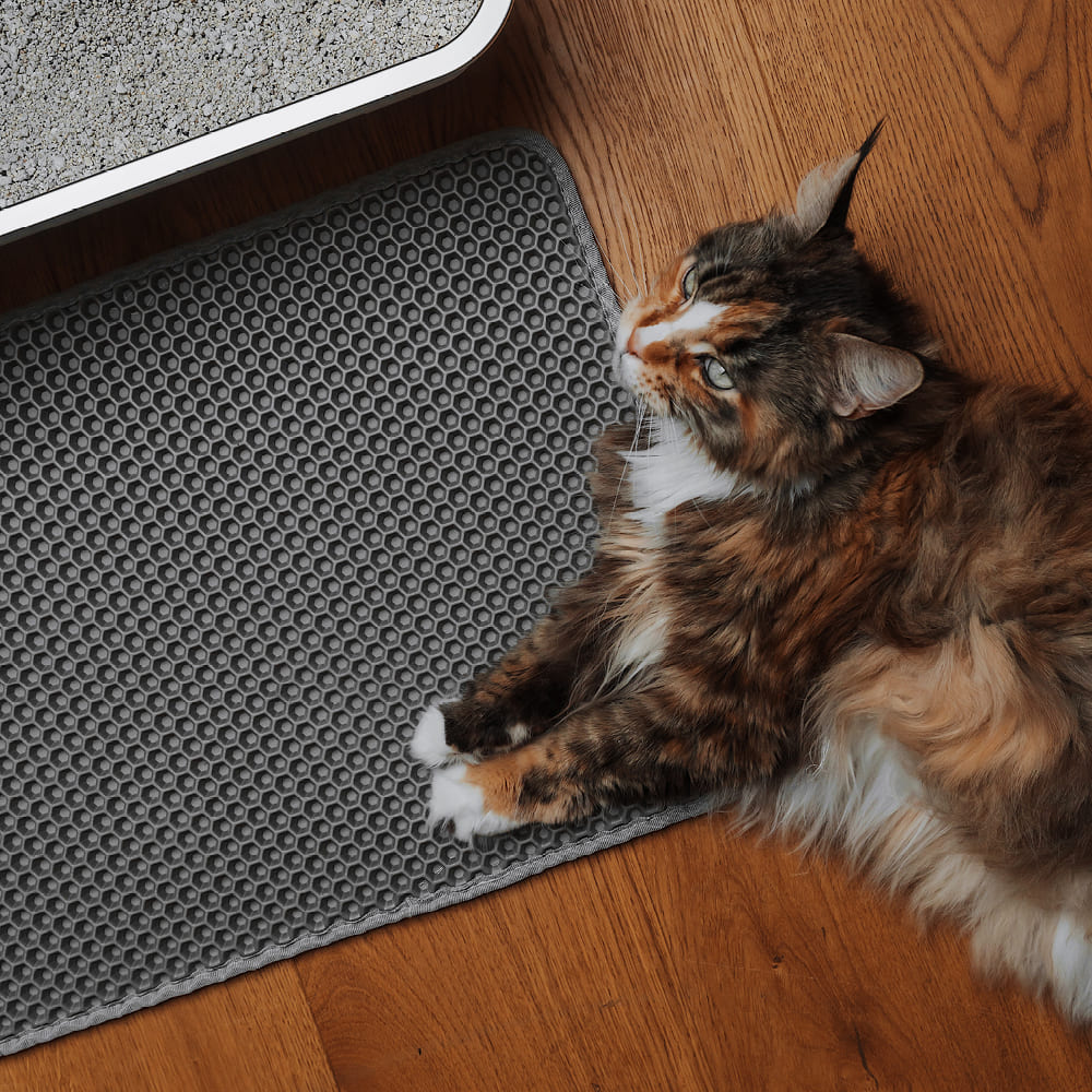 Cat litter mat for litter trays LOOMAT LucyBalu