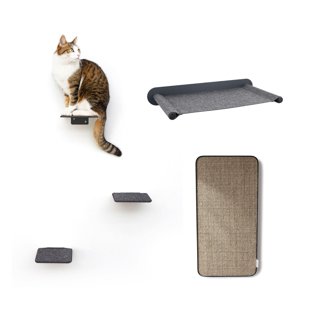 Cat wall SET anthracite (3 products)
