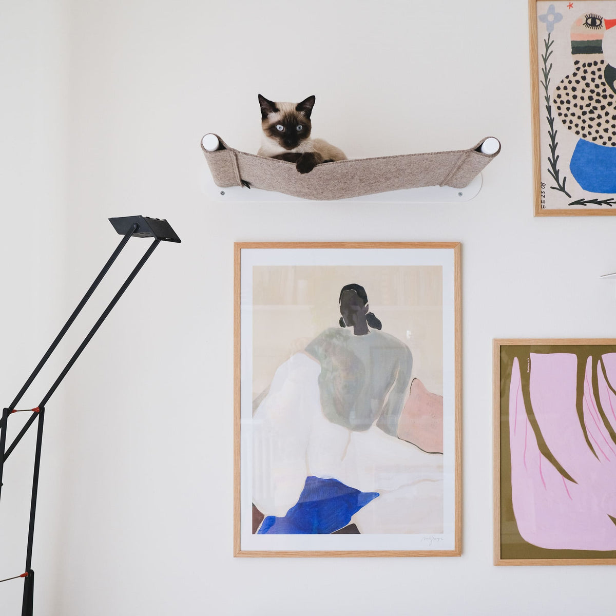 lucybalu hängematte Stylish cat hammock SWING by LucyBalu
