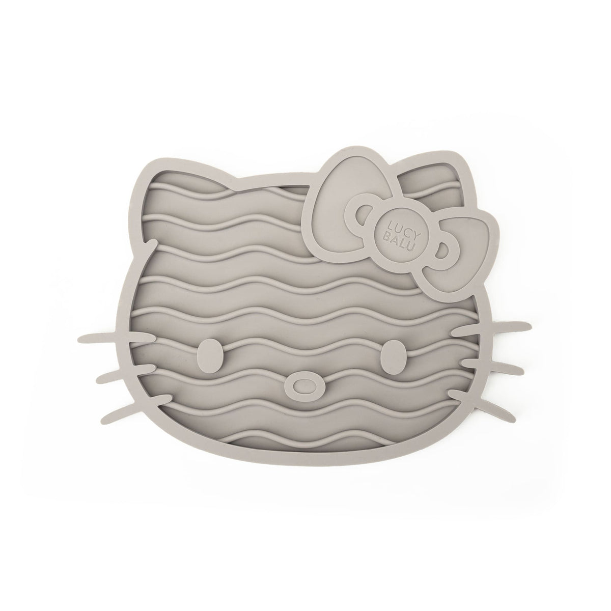 Tappetino Leccatura Per Gatti In Silicone - Rallenta Alimentazione, Antiscivolo, Grigio - Foto 11