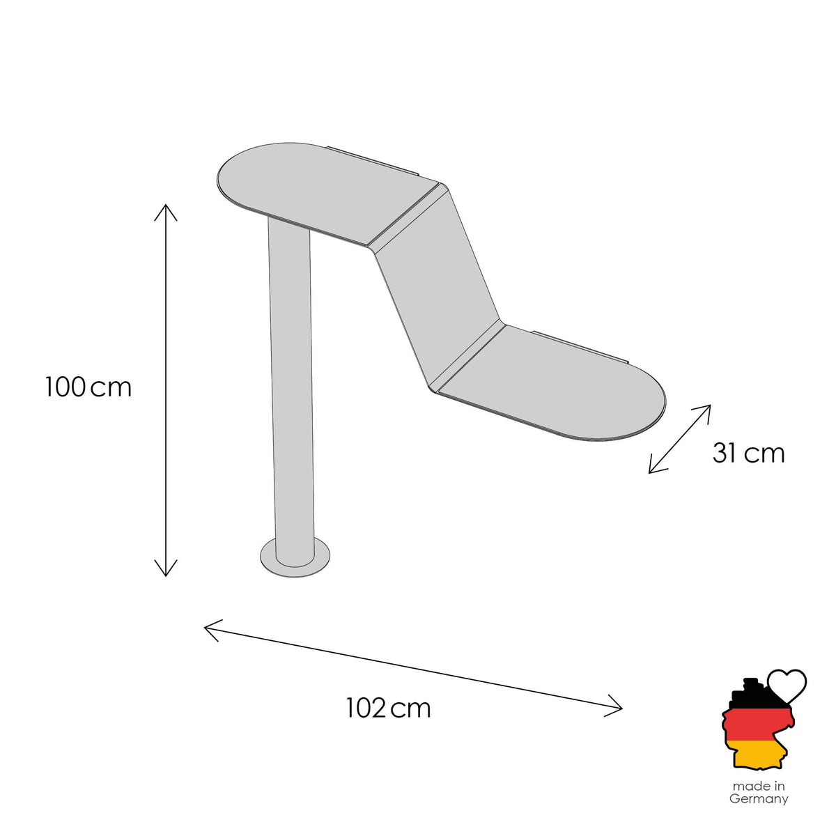 MAISONETTE Wandkratzbaum