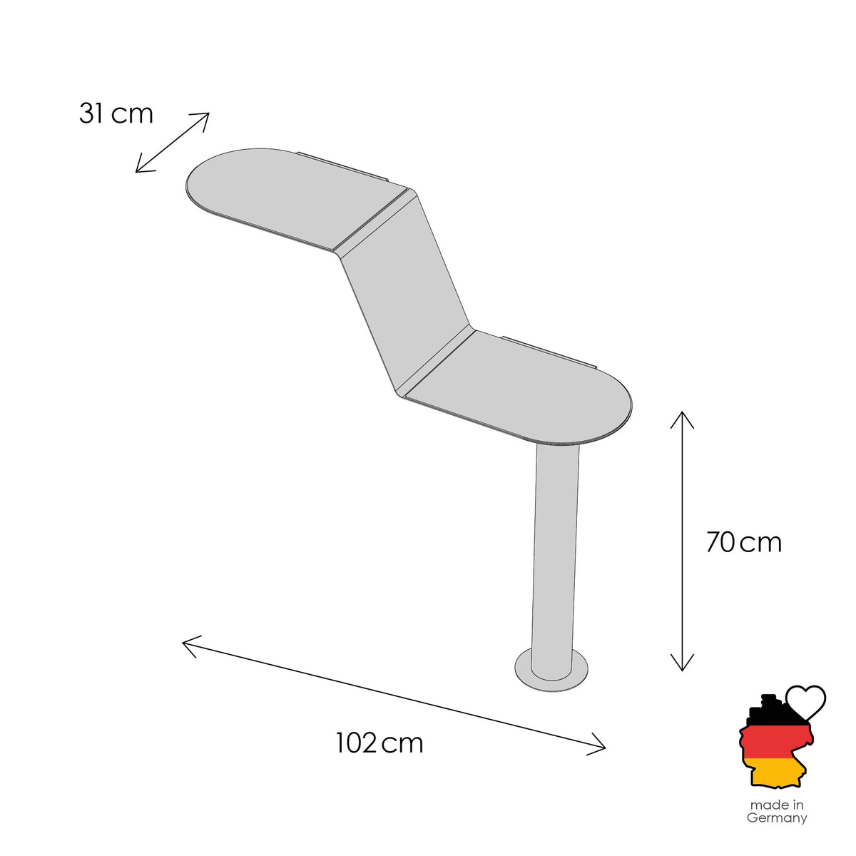 MAISONETTE Wandkratzbaum