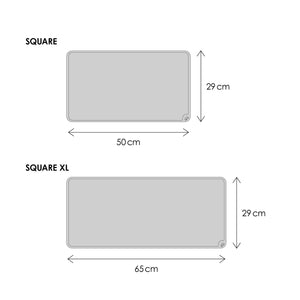SQUARE Napfunterlage
