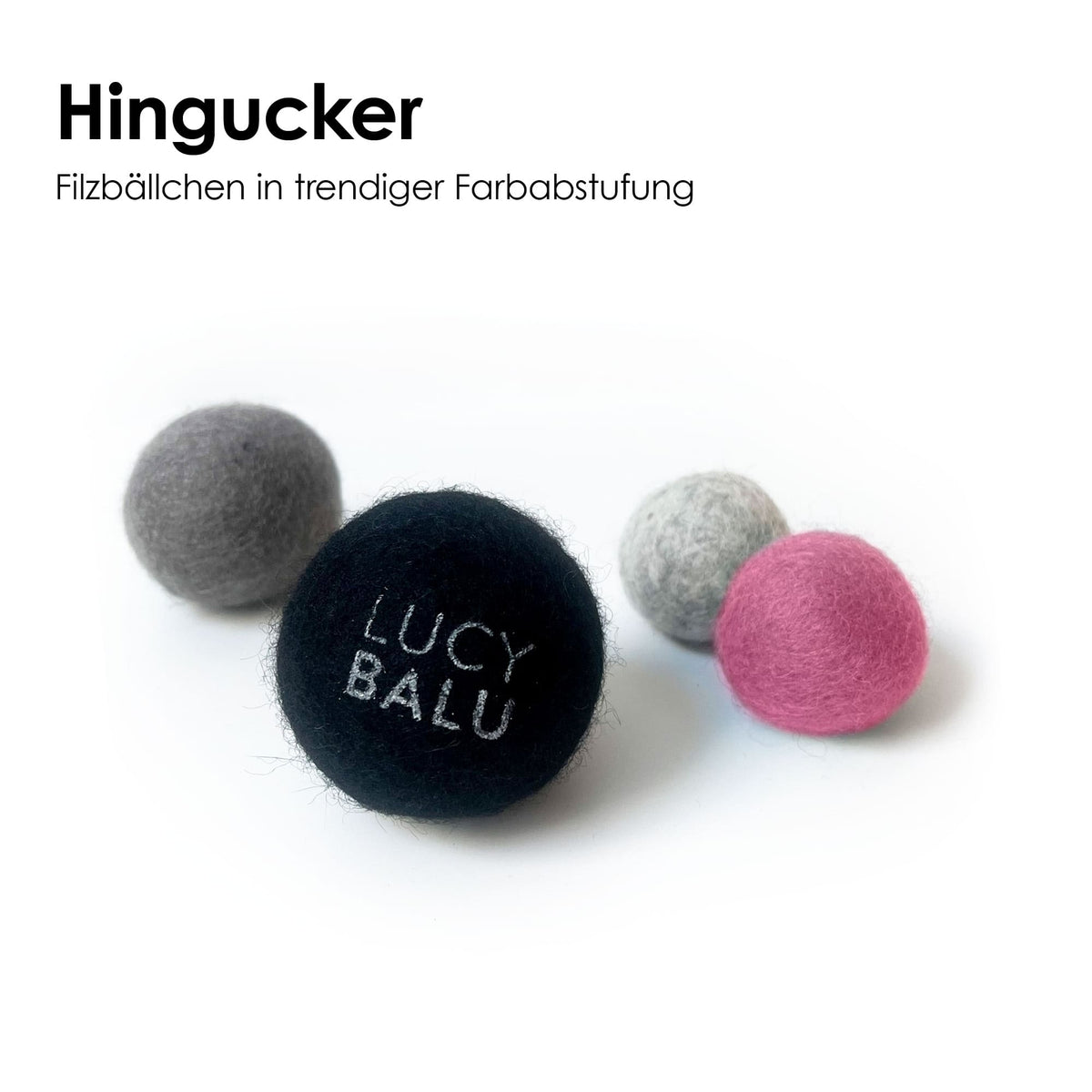 JOY BAG - Felt balls for cats