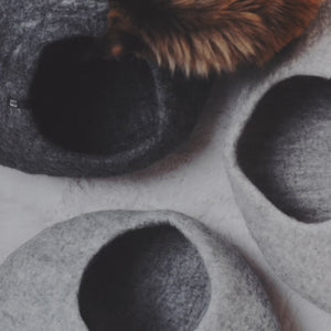 PEBBLE Panier en feutre