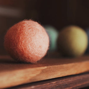 RAINBOW BALLS felt balls