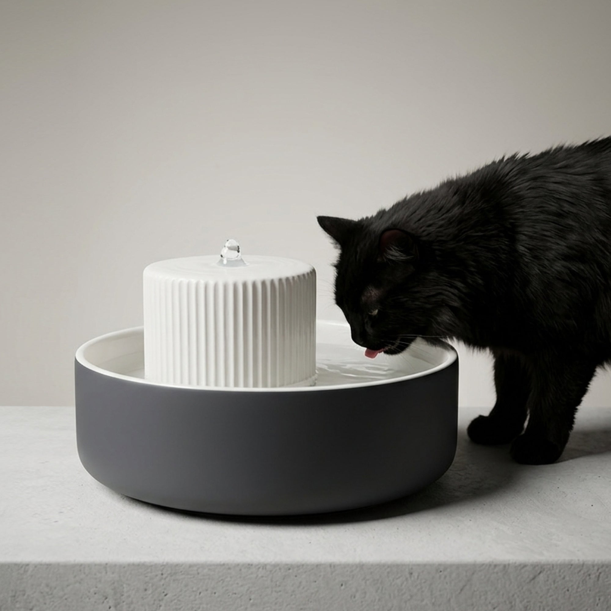 LucyBalu - Drinking Fountain TREVI for Cats made of Ceramics