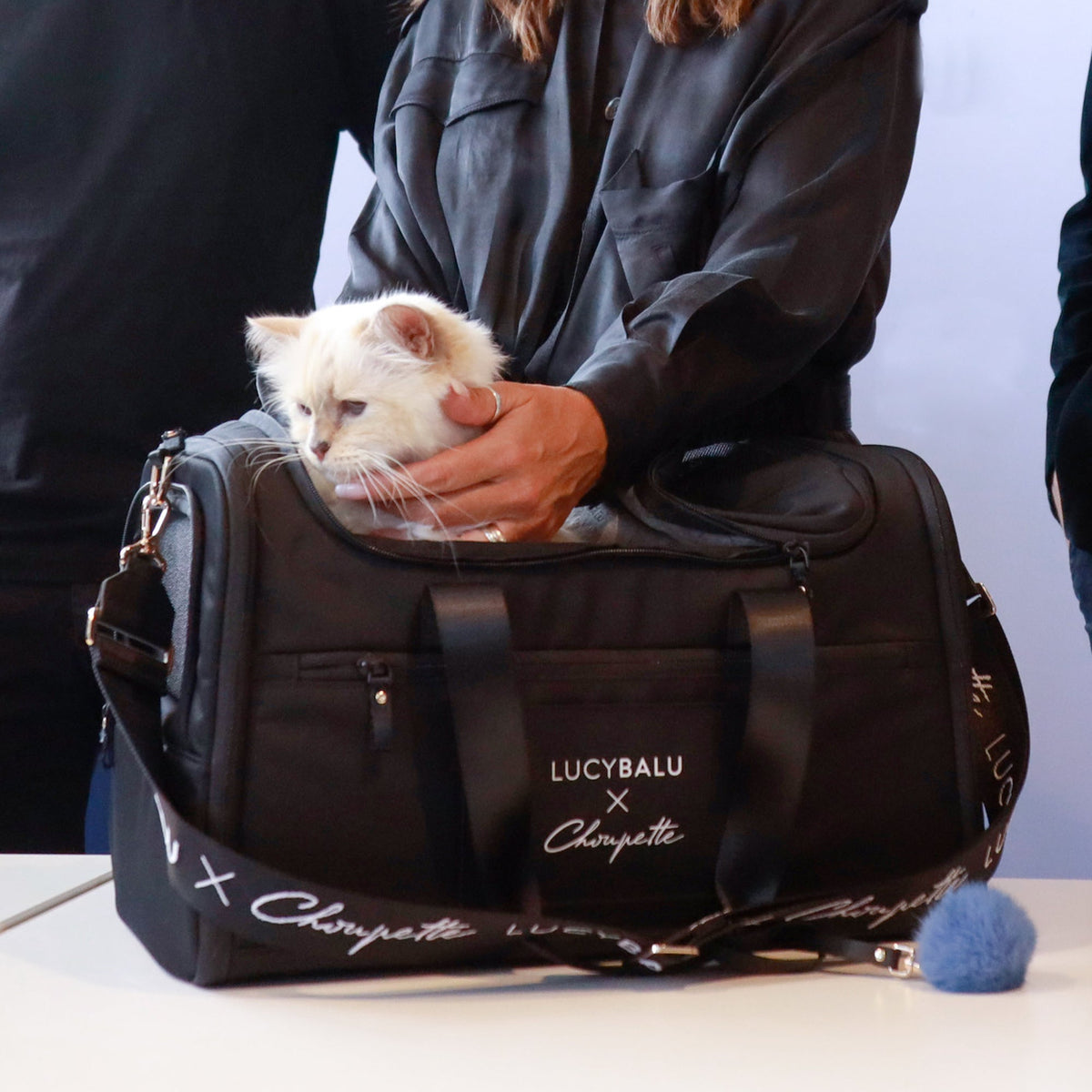 Sac de transport pour chats CHECK-IN Choupette Edition LucyBalu