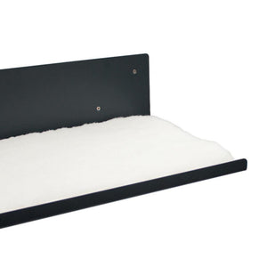 Wandliege Katzen anthrazit