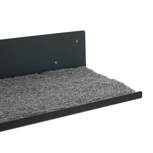 Wandliege Straight mit Cosy anthrazit